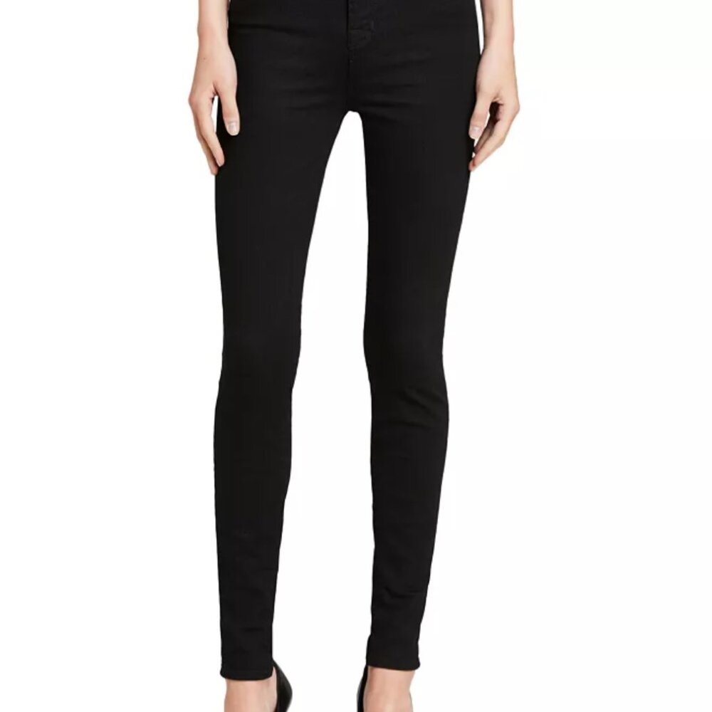 JBrand Black High Rise Skinny Jeans